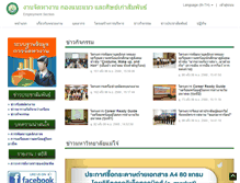 Tablet Screenshot of employ.guidance.mju.ac.th